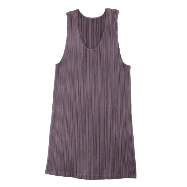 Issey Pleated Gray Tank