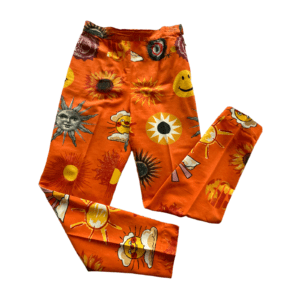 Moschino Celestial Sun Orange Pants