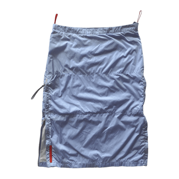 Prada Sport Blue Zip Skirt