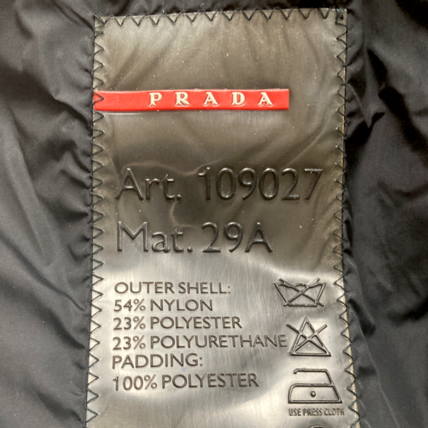 Prada White Vest Tag