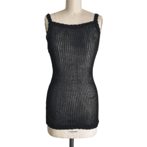 chanel crochet top 2003 s:s cutout