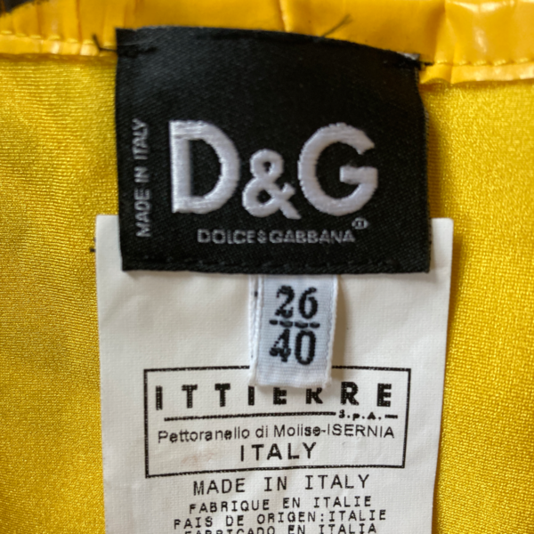 Dolce & Gabbana Corset Tag