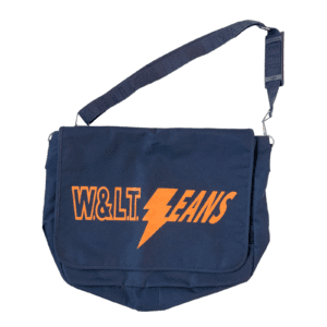 W&LT Navy Messenger Bag