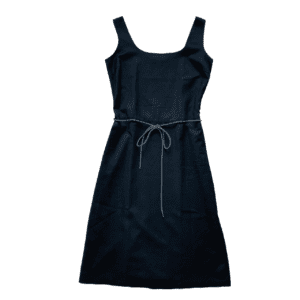 miu miu black lace dress