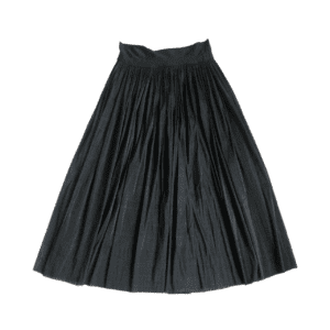 issey miyake ss2002 sheer black skirt