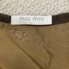 miu miu 1999 ribbed wool skirt tag