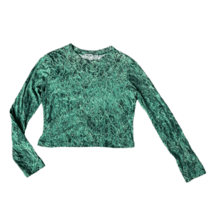 moschino grass print top