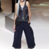 marithe françois girbaud S/S2004 denim ruffle toop back