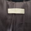 Miu Miu F/W1997(?) Navy Corduroy Long Belted Overcoat tag