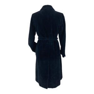 Miu Miu F/W1997(?) Navy Corduroy Long Belted Overcoat