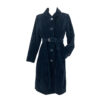 Miu Miu F/W1997(?) Navy Corduroy Long Belted Overcoat